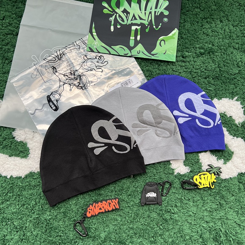 SYNA BIG LOGO SKULL BEANIE HAT