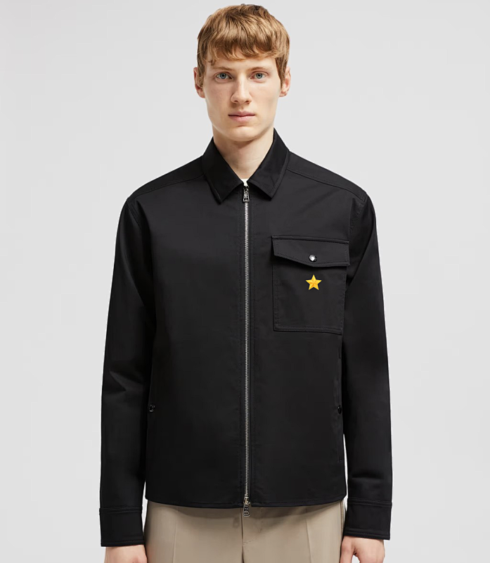 #PRO057 Cotton Gabardine Zip-Up Shirt Jacket