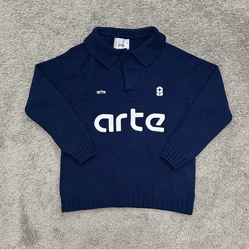 Ate Knit Navy Blue