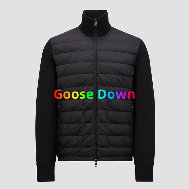 Goose Down Wool Cardigan