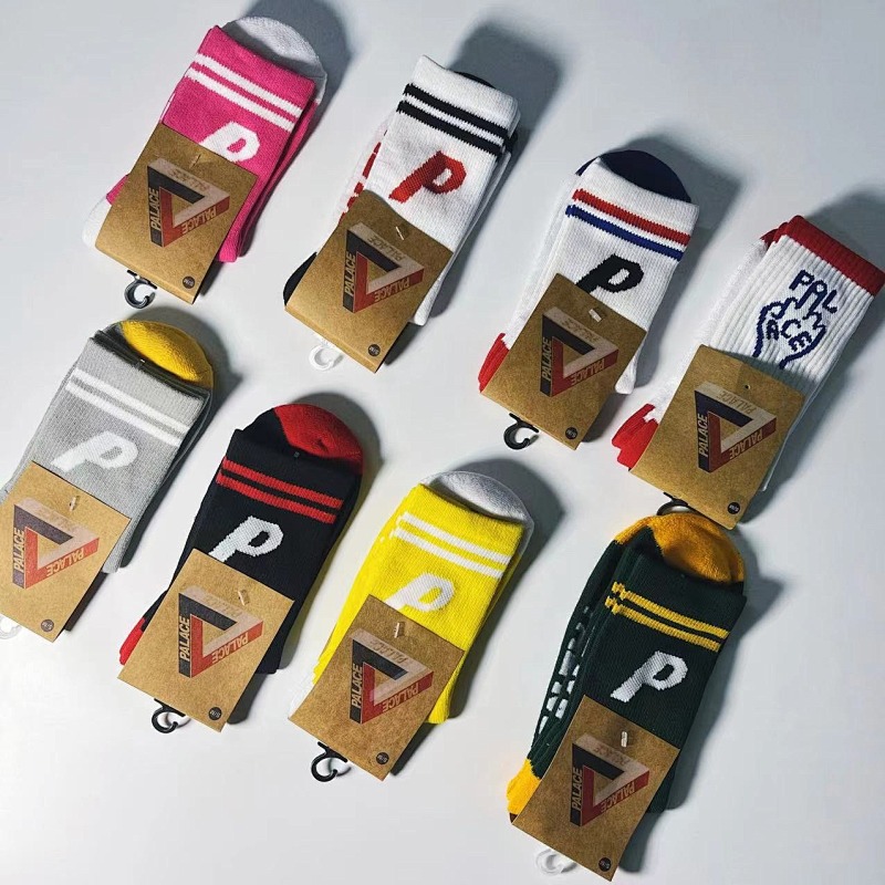 classical vintage colorful towel socks