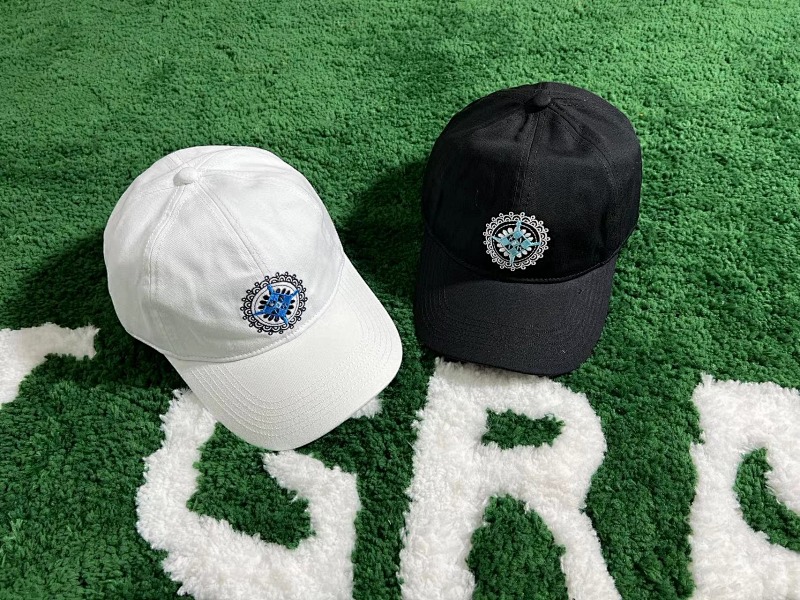 stu blue circle cap