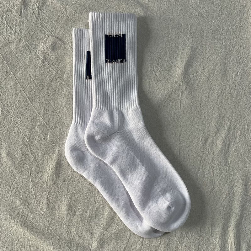 BLUE CASA SQUARE SOCKS