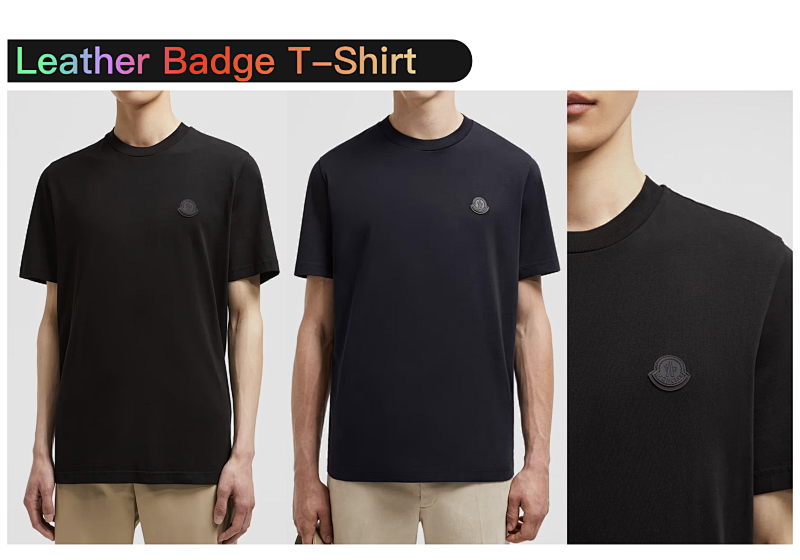 Leather Badge T-Shirt