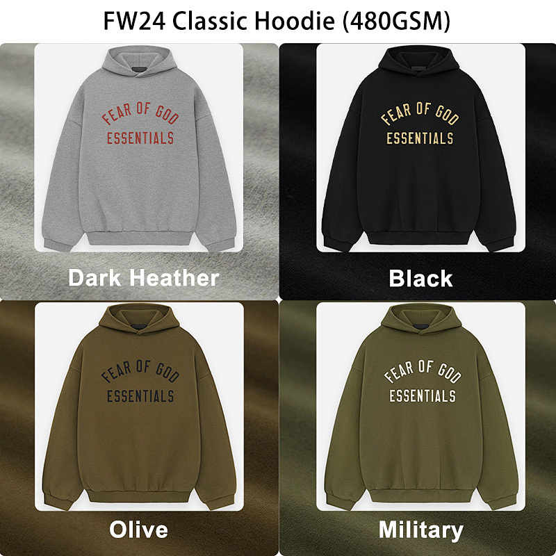 FW Classic Hoodies (480GSM Fleece)