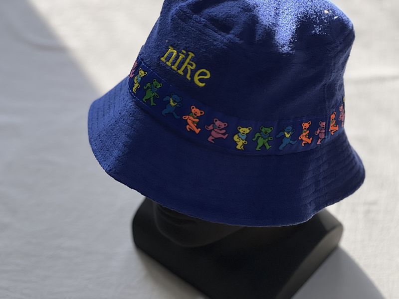 BUCKET HAT BLUE bear