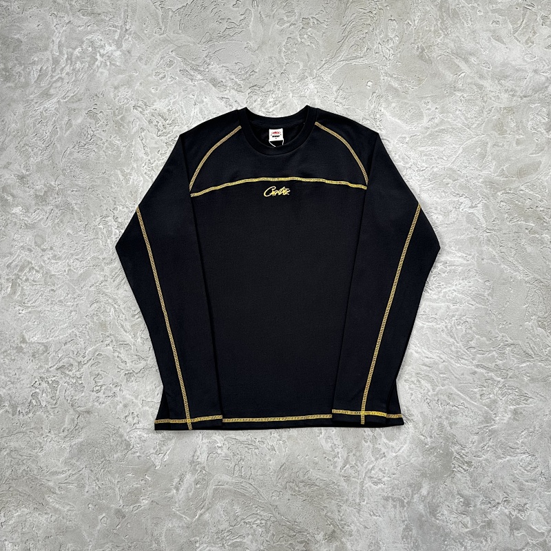 hmp panel heavyweweight le tee-Black and yellow