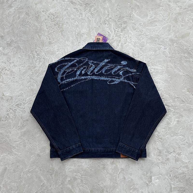 TYPE I FRAYED DENIM JACKET