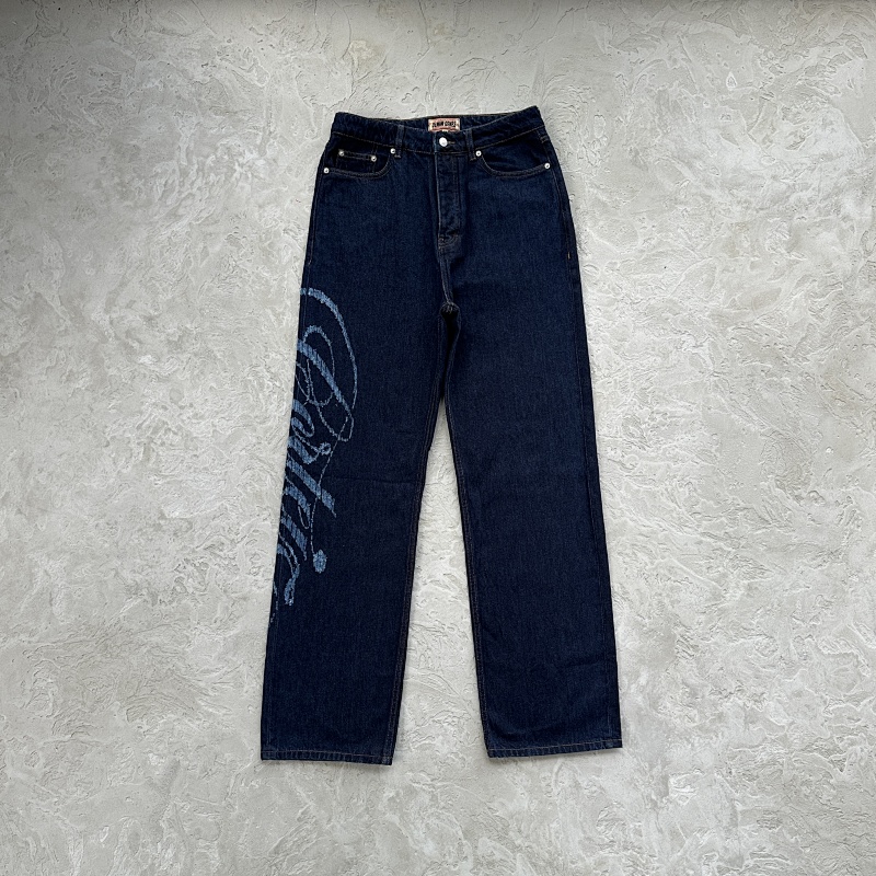 TYPE I FRAYED DENIM PANTS