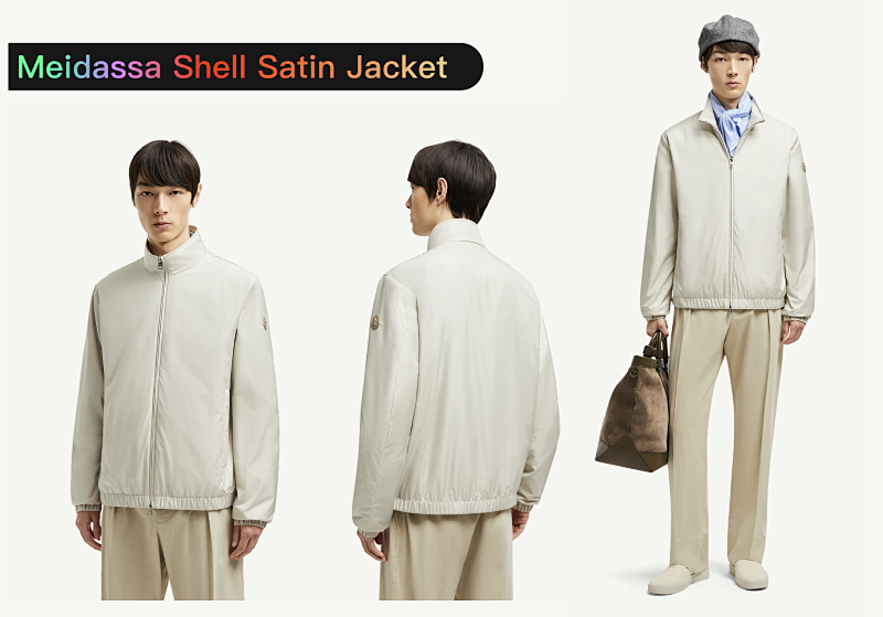 Meidassa Shell Satin Jacket