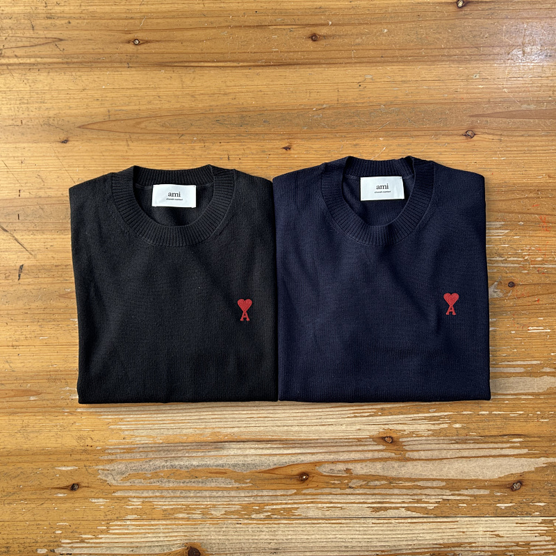 AMI small red logo sweater, ，https://item.taobao.com/item.htm?ft=t&id=976324048945