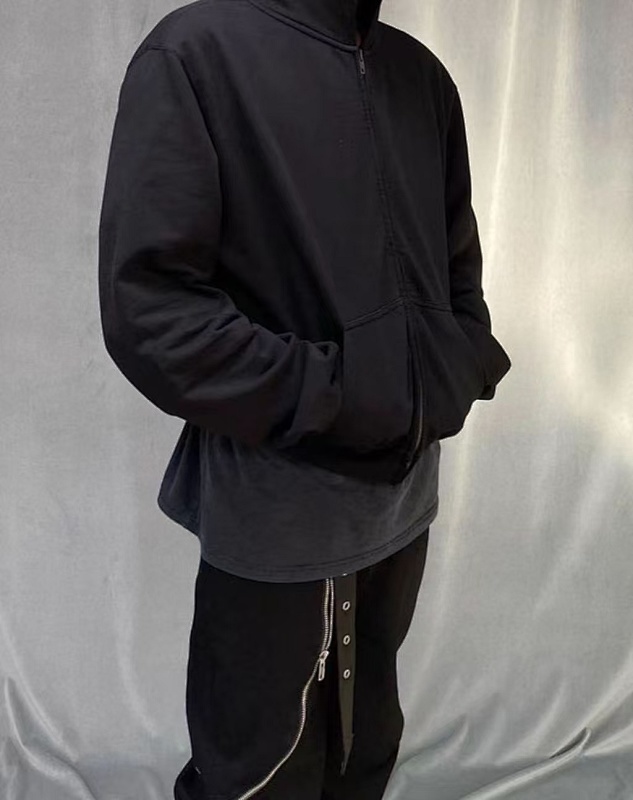 BLCG tab zip hoodie