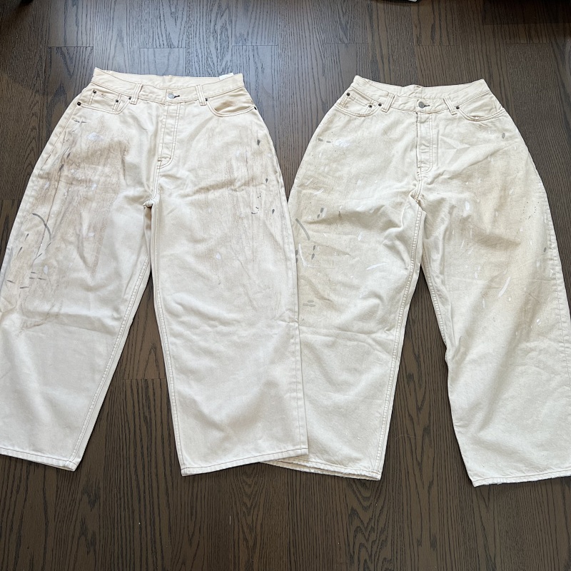 m leather pocket(white)