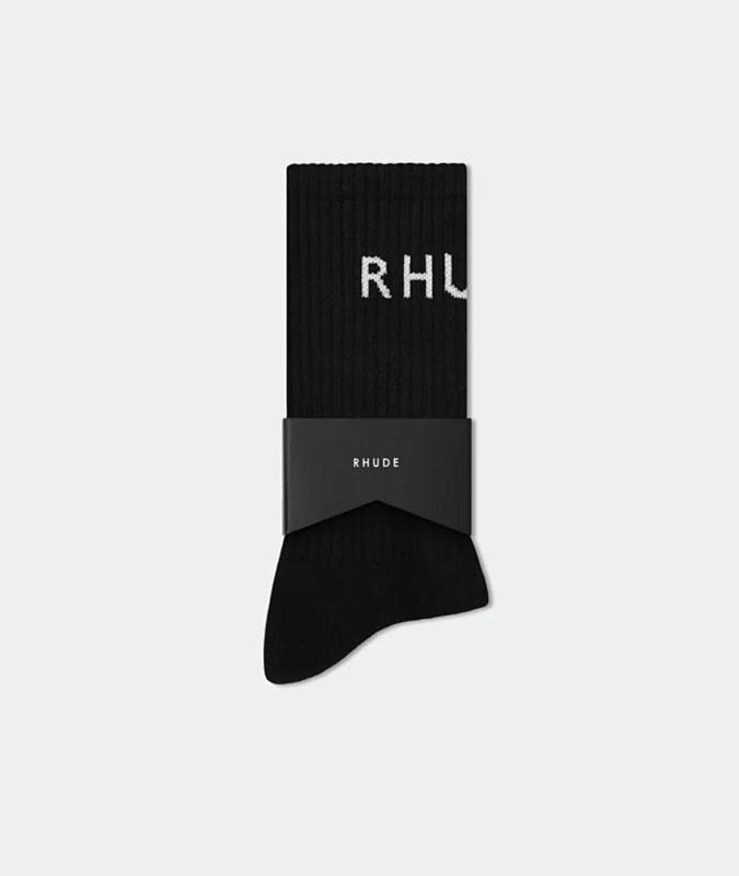 RHUDE towel socks 2025