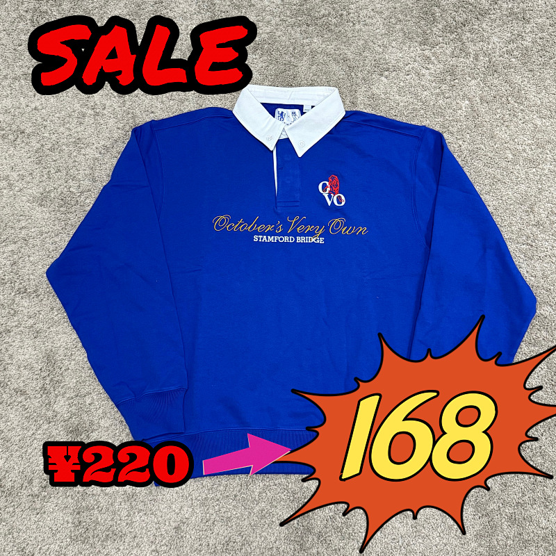 OO x Ch*lsea FC Rugby Sweatshirt Blue