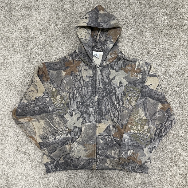 Akim Camo Zip up Hoodie