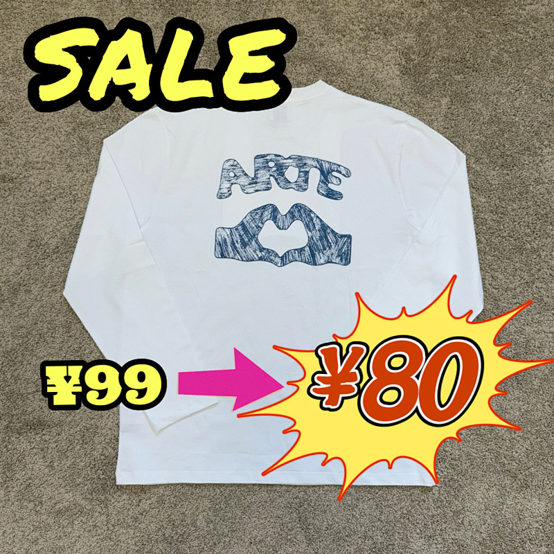 Ate peace love long sleeve tee