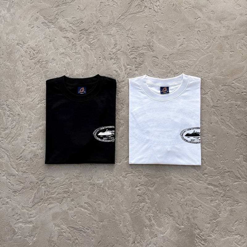 Cort Stamp Tee White