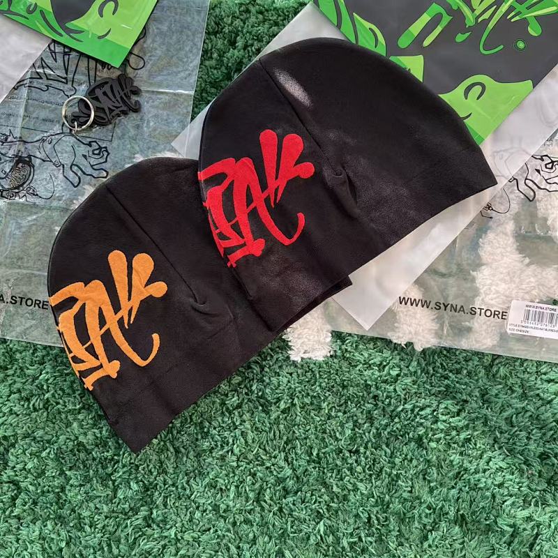 SYNA BIG LOGO SKULL BEANIE HAT