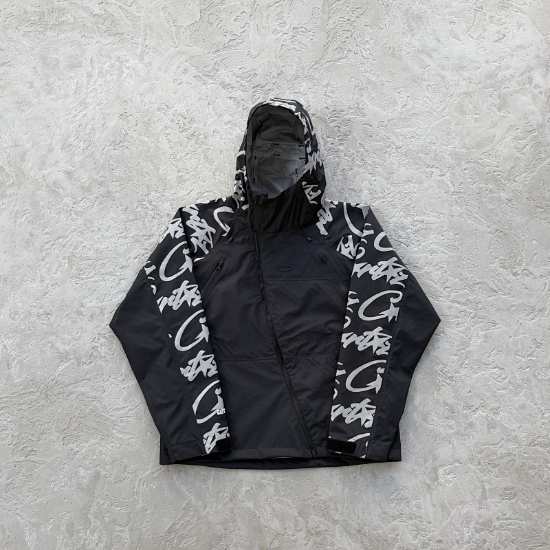 elitework shell jacket v2-black