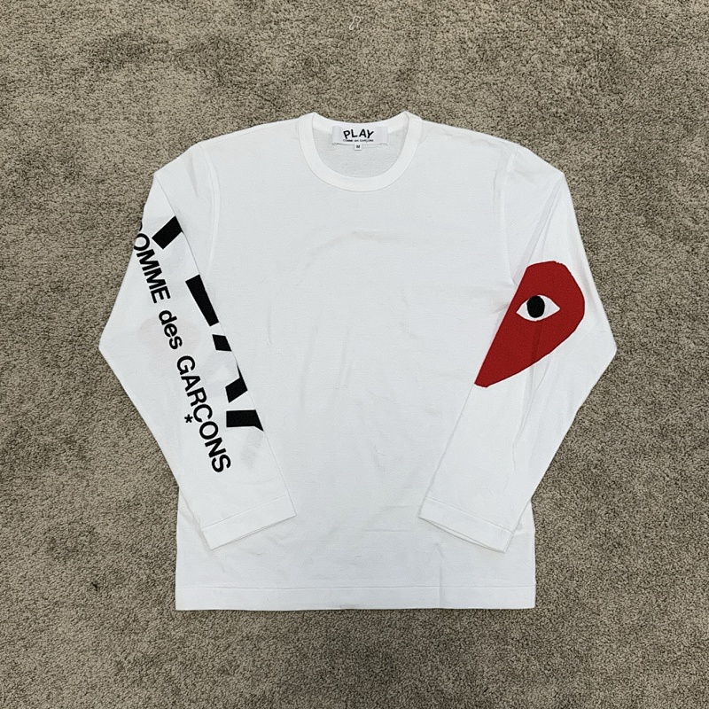CDG play heart long sleve