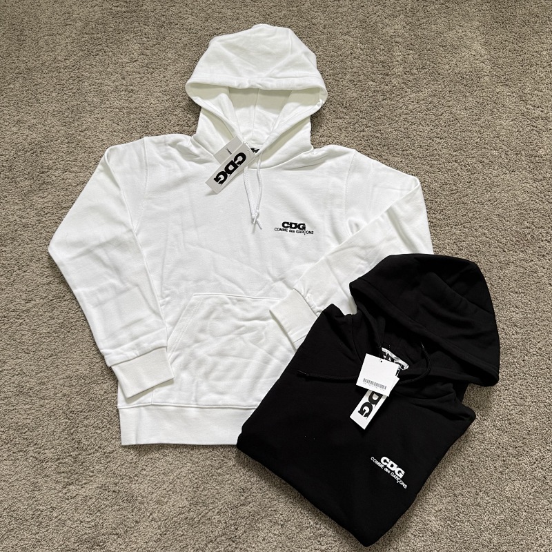CDG Logo Hooded Sweatshirt