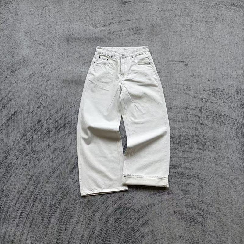 Firemade Cream selvedge denim jeans