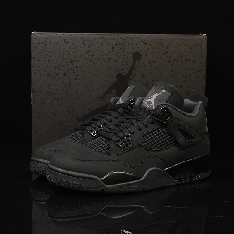 Y3 Batch AJ4 408452-010 Black Cat 2025