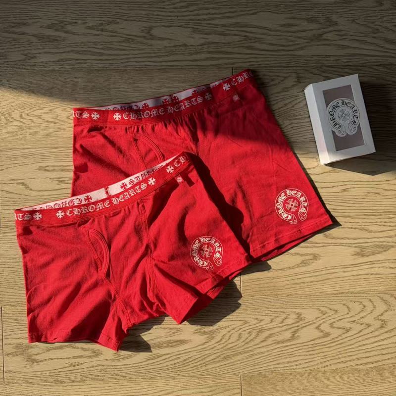 CHR HEARTS new underwear boxer brief ORANGE long & short ——perfect quality