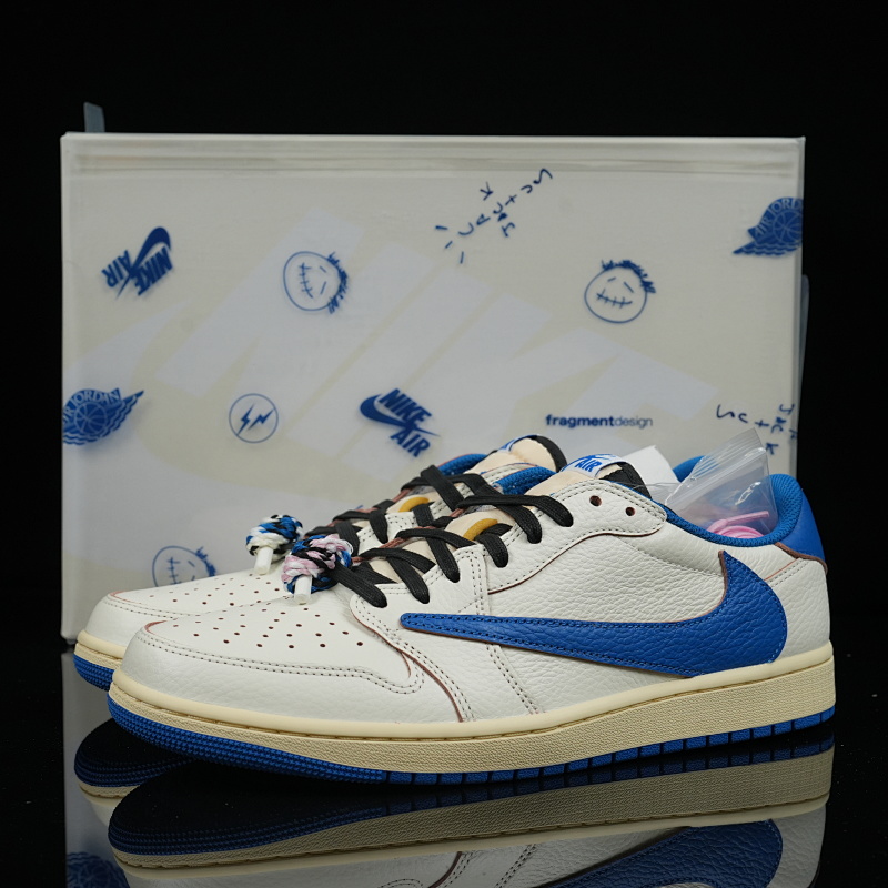 Travis Scott x Fragment Design x Jordan Air Jordan 1 Low OG SP 10.0-DM7866-104