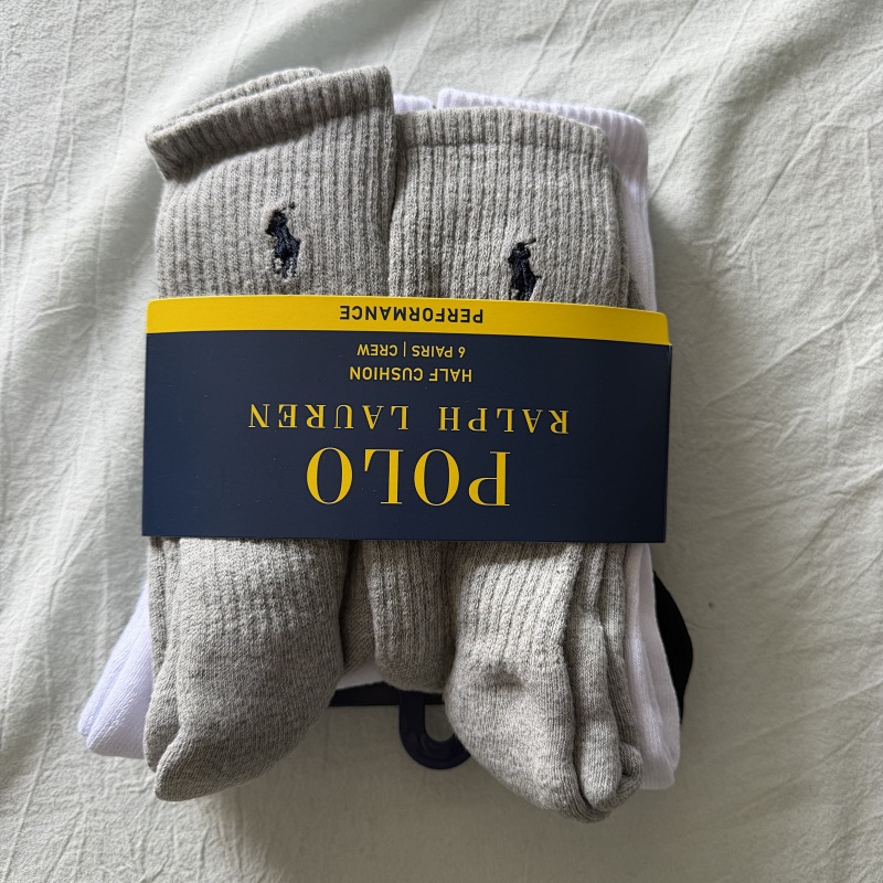 RL6 pacs towel socks