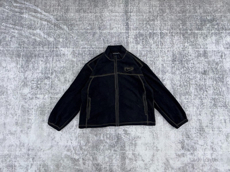 NIK Fleece Zip Jacket 'Black'