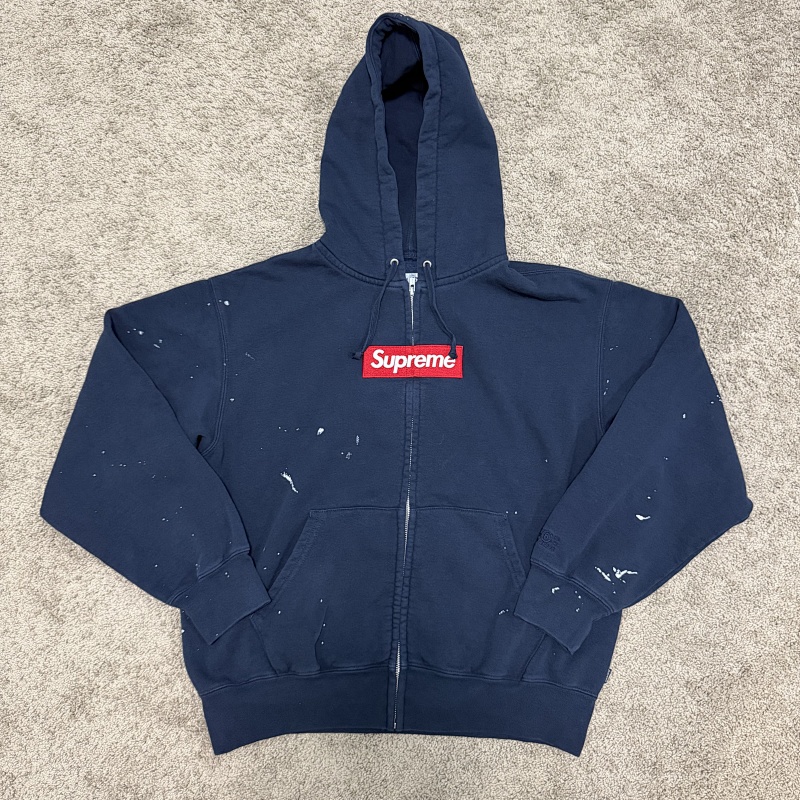 Sup MM6 New Drop Hoodie Navy