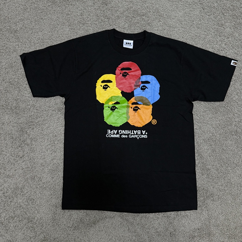 CDG BAPE Collab tee
