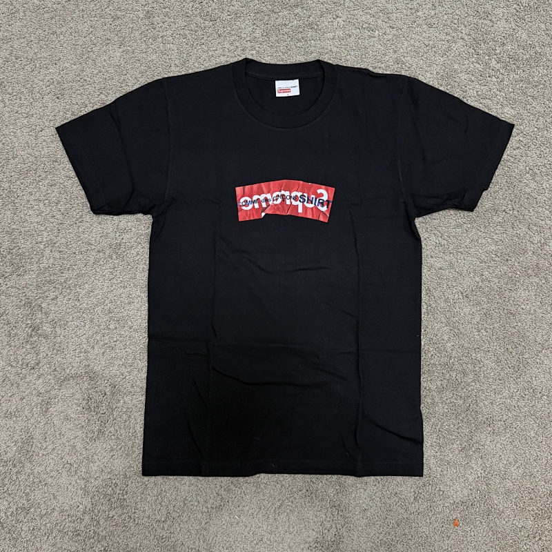 In-Stock Sup CDG BOX Collab tee