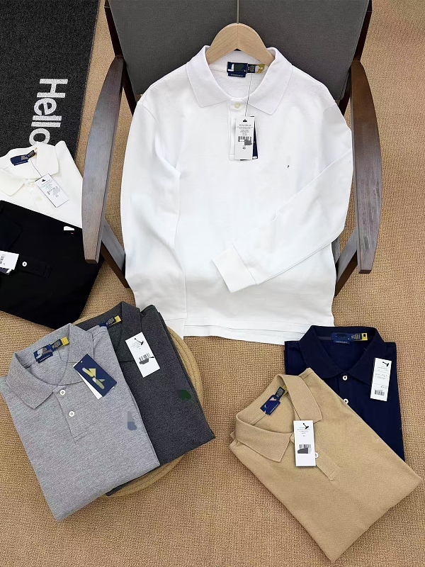 ##long sleeve Polo shirt polo衫 Z