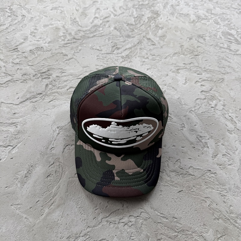foam printed truck cap-camouflage