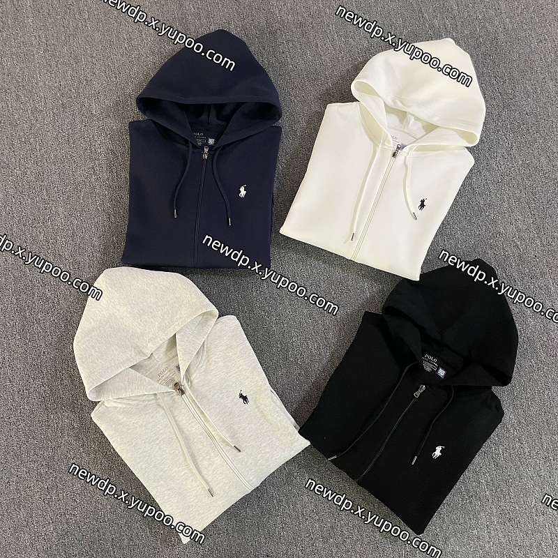 RL zip hoodie