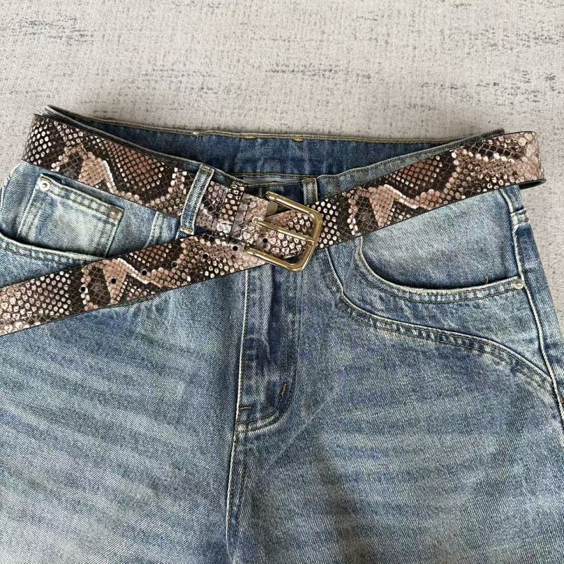 Firemade snake skin belt (inspired by Mutimer )