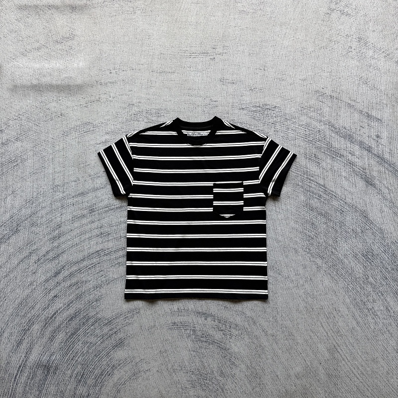 C*le Henry Striped Tees balck