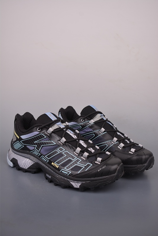 Kith x Salomon XT-4K "Black Alloy Blue Fog" L45450800